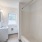shower/tub combo in well lit bathroom